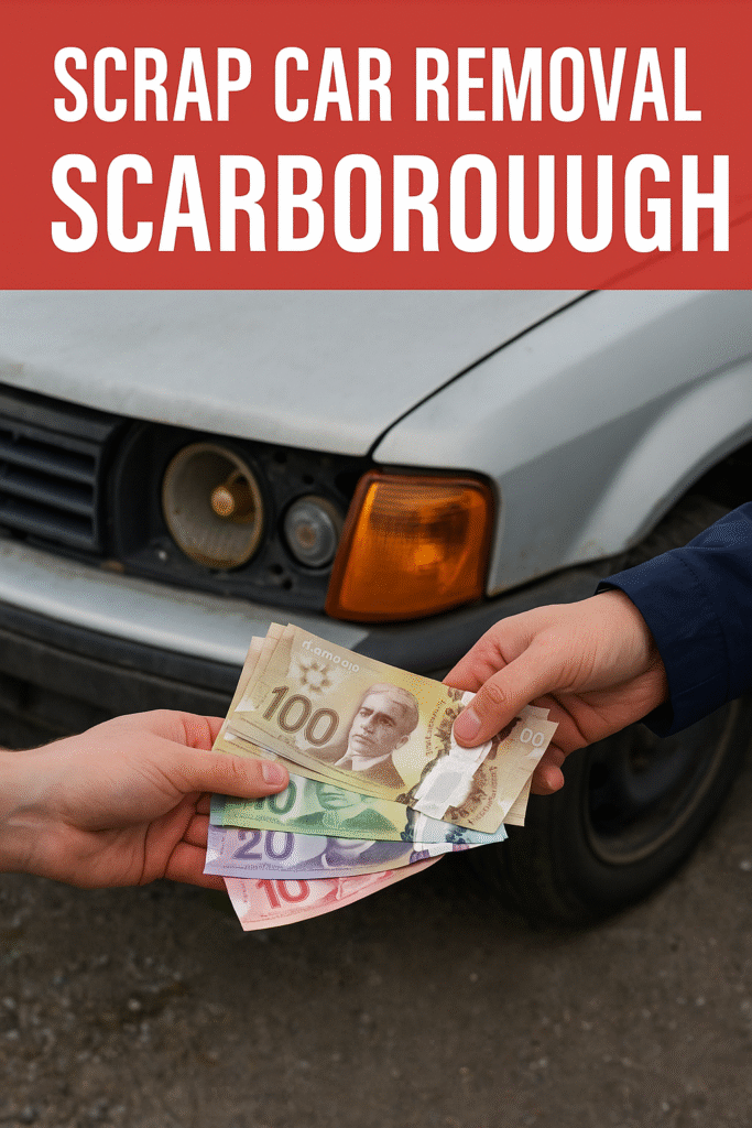 Get Cash Today with Scarborough Scrap Car Removal